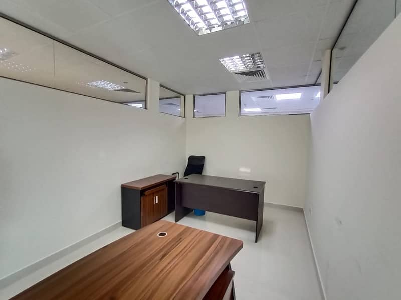 4 Exclusive | Fully Fitted Office with partition | Multiple Parkings