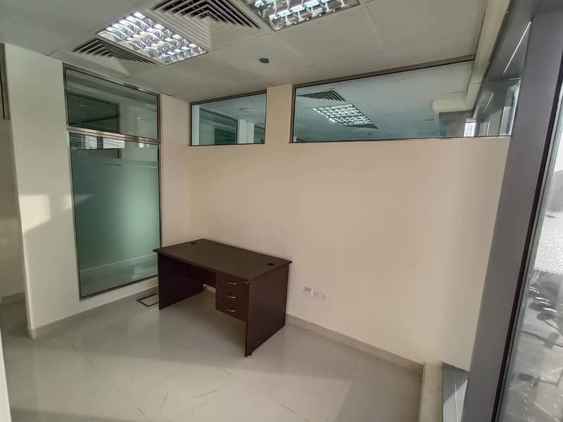 10 Exclusive | Fully Fitted Office with partition | Multiple Parkings