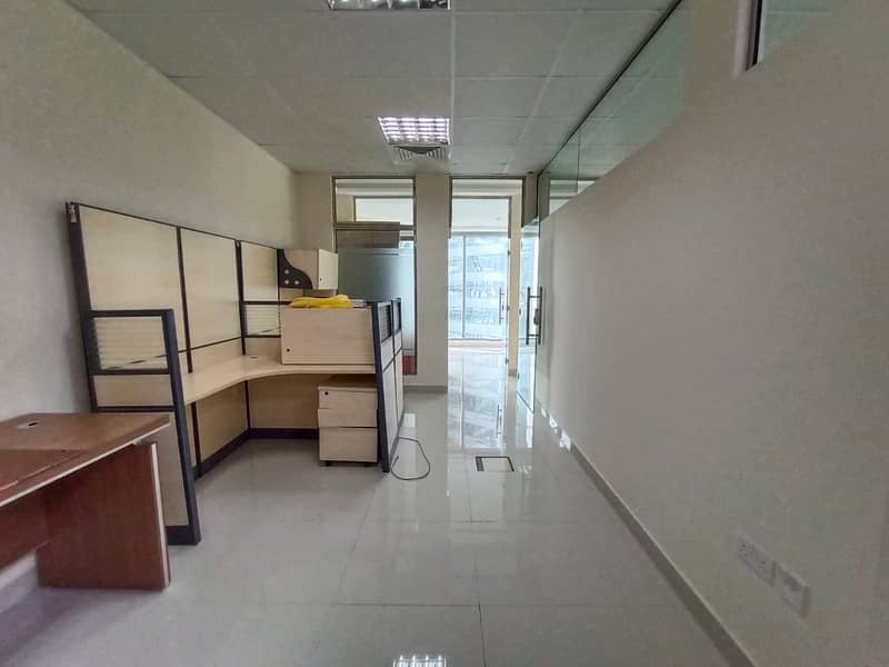 15 Exclusive | Fully Fitted Office with partition | Multiple Parkings