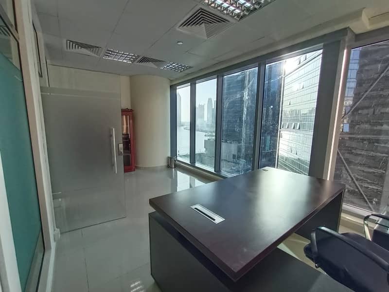 19 Exclusive | Fully Fitted Office with partition | Multiple Parkings