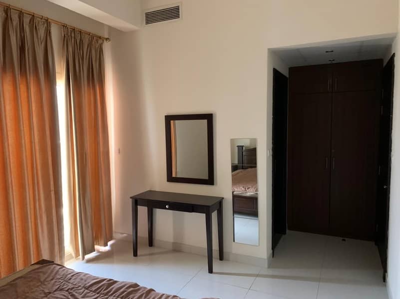 3 Spacious Semi Furnished 1 BHK with balcony for Rent