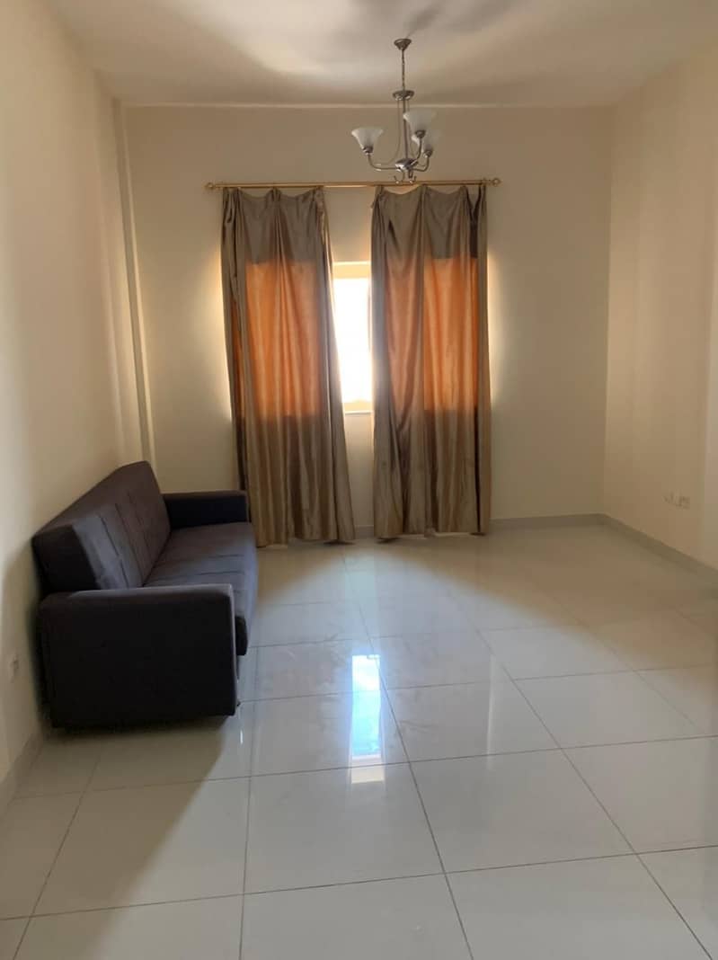 7 Spacious Semi Furnished 1 BHK with balcony for Rent
