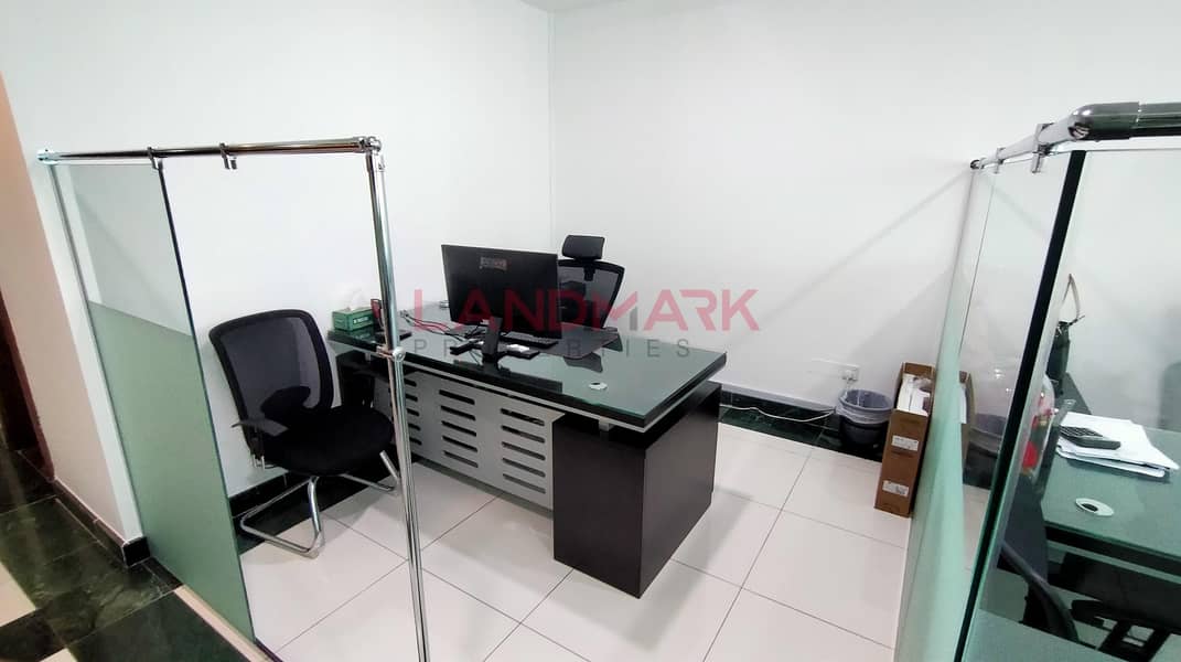 3 FULLY FITTED/OFFICE SPACE/ FURNISHED in BUSINESS BAY