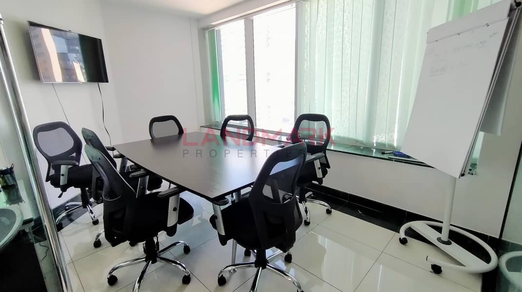 2 FULLY FITTED/OFFICE SPACE/ FURNISHED in BUSINESS BAY