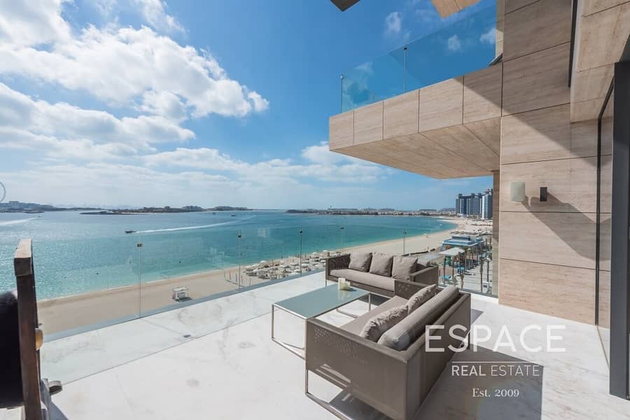 Luxury 3 Bed | Vacant | Full Sea Views with Beach Access