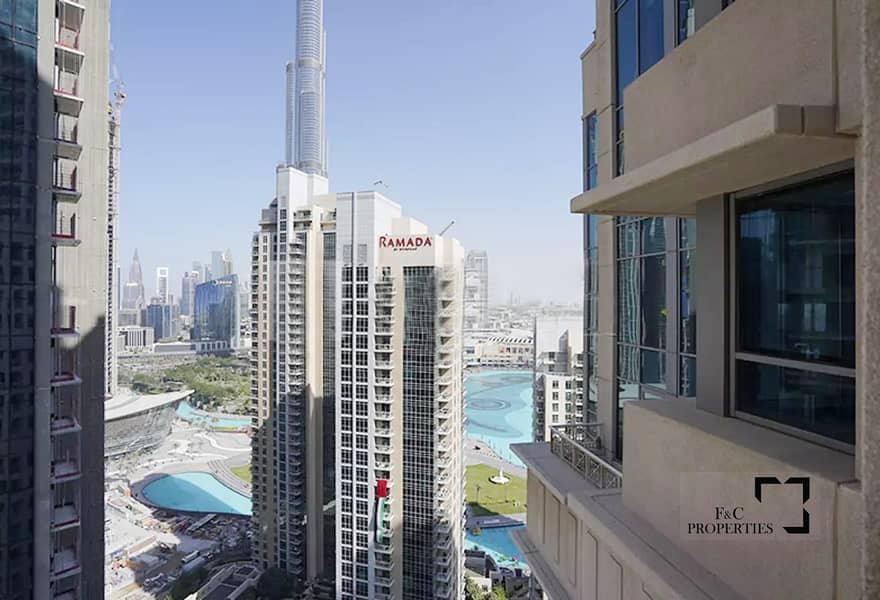 12 Study R | Burj Khalifa view | Chiller free