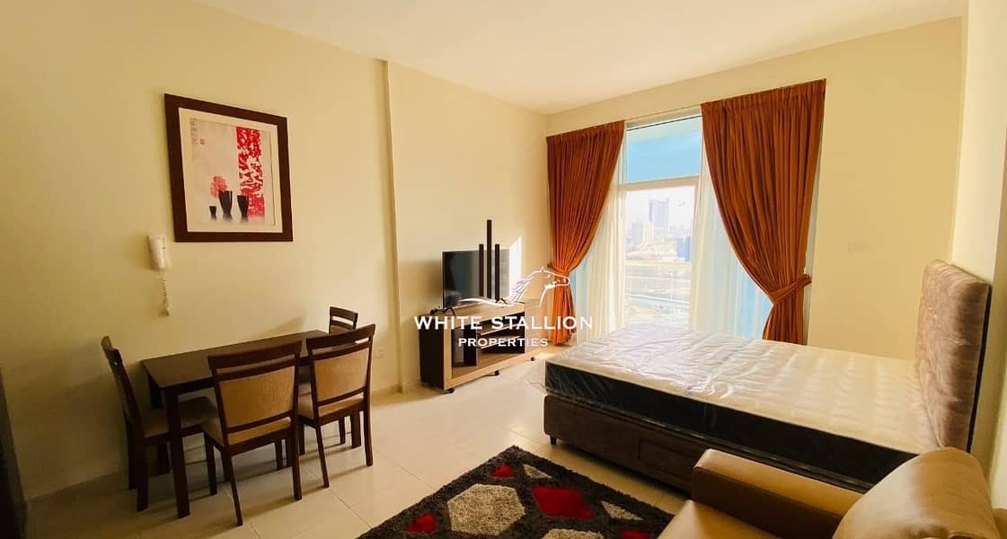 HIGH FLOOR | FURNISHED STUDIO | BRAND NEW | HIGH END KITCHEN APPLIANCES | BALCONY