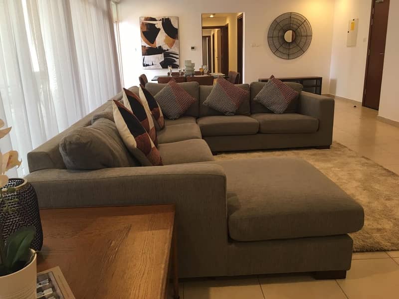 19 Fully  Furnished 3Br Apartment for SALE  l Spacious 3Br l Down Town