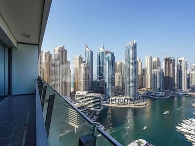 2 Bedroom Apartment for Rent in Dubai Marina, Dubai - Big Layout | Full Marina View | High Floor 2 Bedroom Apartment for Rent in Dubai Marina, Dubai - Big Layout | Full Marina View | High Floor