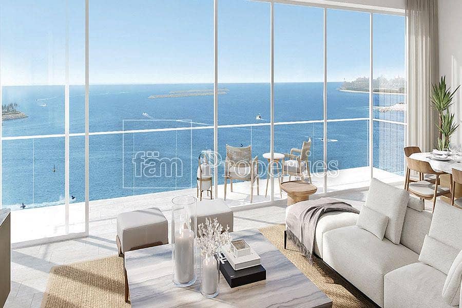 Beautiful Full Sea View 4BR+M on High Floor