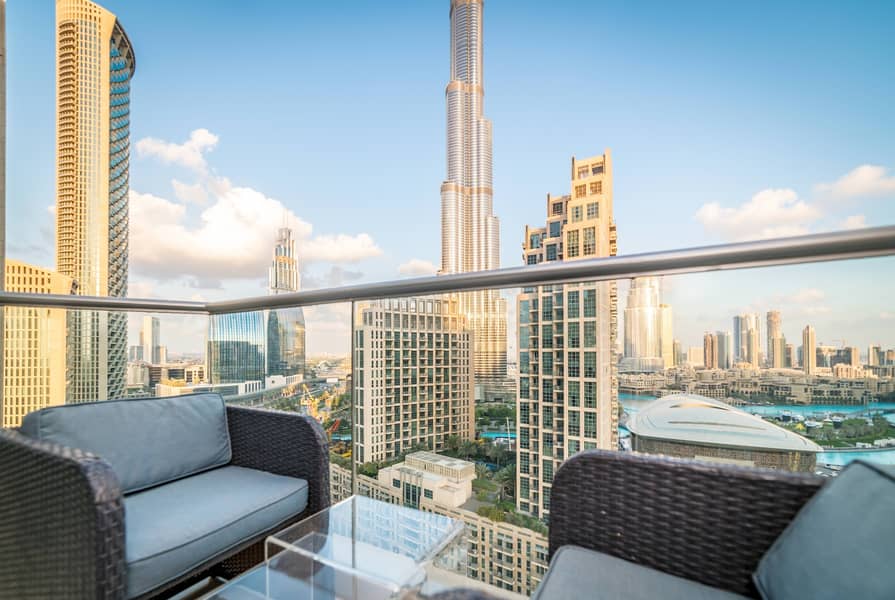 Burj Khalifa View - Amazing 2 Bedrooms - Loft Tower