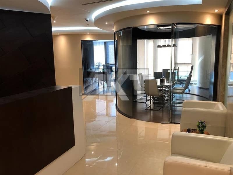 78 k / High Class Furnished / With Kitchen / Citadel Tower / business Bay