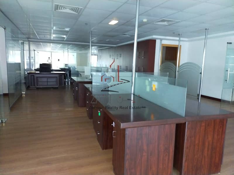 7 Investment Opportunity | Full Furnished Office | Reception | Pantry | Metro