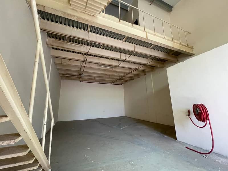 Warehouse For Rent 2500 SQRF With Mezzanine WITH WASHROOM
