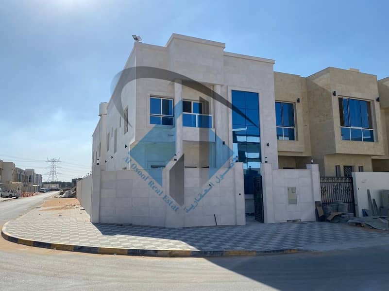 For sale brand new villa freehold all nationality on Ajman al Yasmin area area on very good location back of al yasmin park and om the main road directly