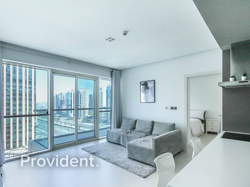 Partial Marina View | Fully Furnished | High Floor
