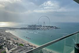 Sea View/Vacant 3BR+M on High Floor