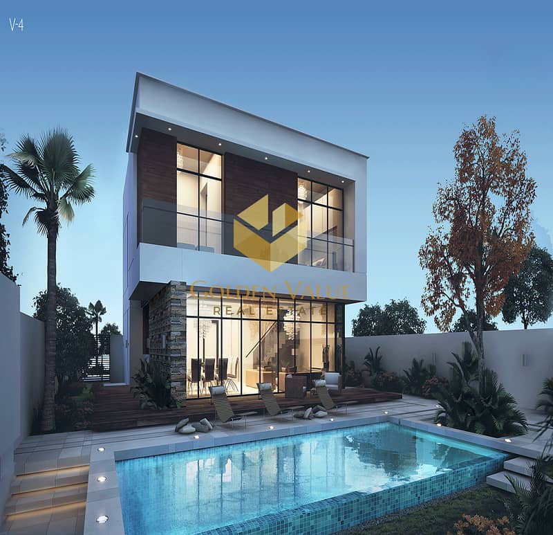 21 Luxury life style - 5  Master bedrooms Villa  - Easy Instalment - Amazing View