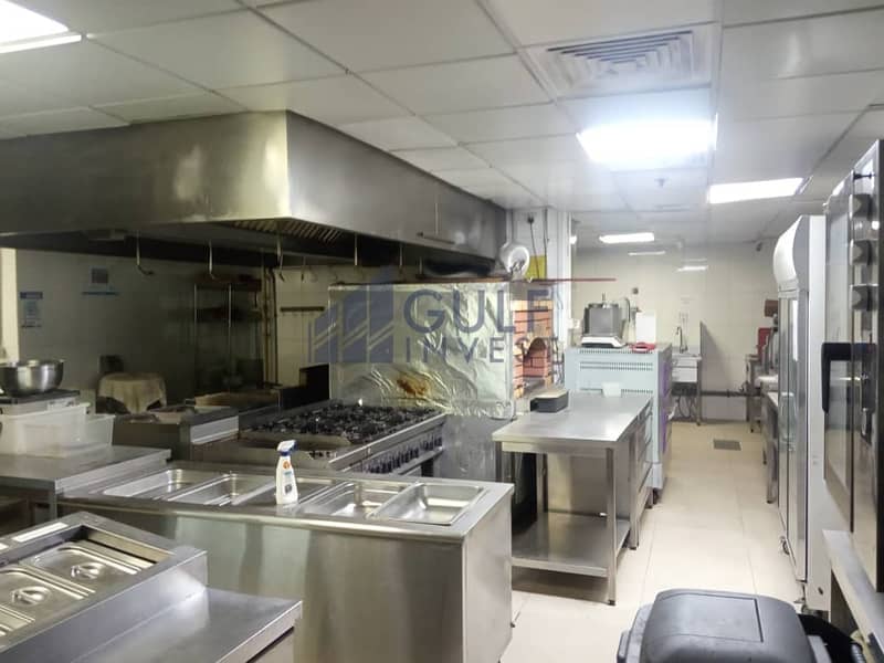 32 Fully fitted and furnished restaurant for rent in JLT (DMCC) metro station