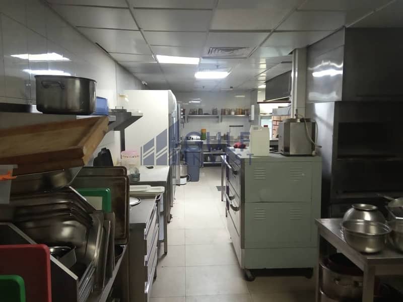 34 Fully fitted and furnished restaurant for rent in JLT (DMCC) metro station