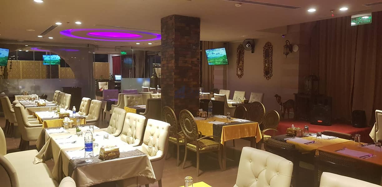 44 Fully fitted and furnished restaurant for rent in JLT (DMCC) metro station