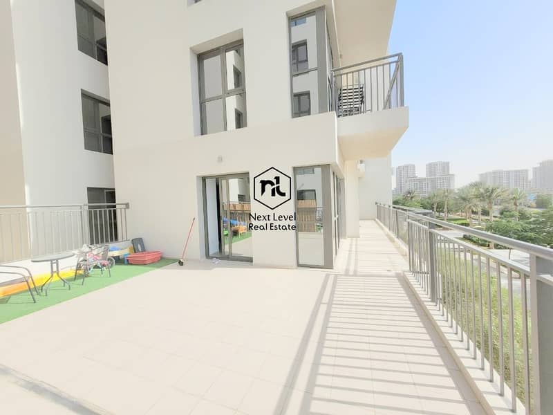 GIGANTIC LAYOUT | CORNER WITH TERRACE | 2 BED ROOM | BALCONY+PARKING | ZAHRA