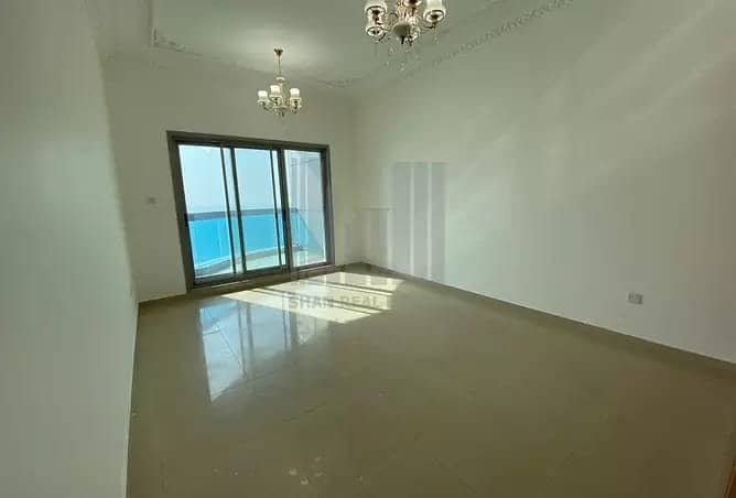 Spacious 2 bhk Full sea view corniche towers with Parking
