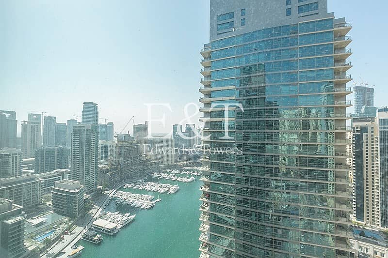 Available 21st March|High Floor|Full Marina View