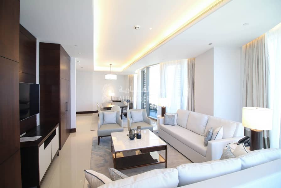 33 Big Living area| Sea View | Four Bedroom For Rent in Sky View Tower 1