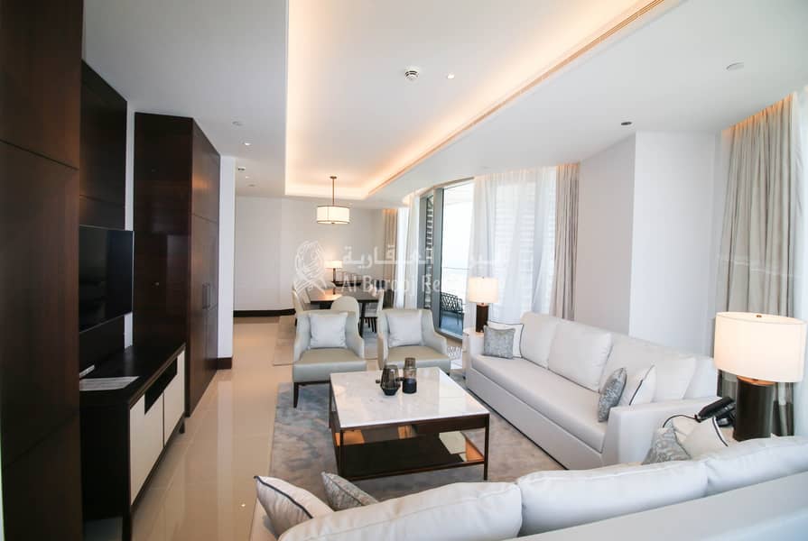 35 Big Living area| Sea View | Four Bedroom For Rent in Sky View Tower 1