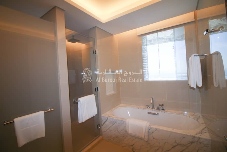 46 Big Living area| Sea View | Four Bedroom For Rent in Sky View Tower 1