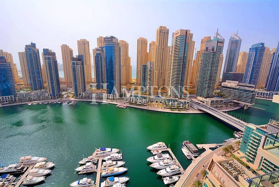 Vacant 1BR || Stunning Full Marina Views