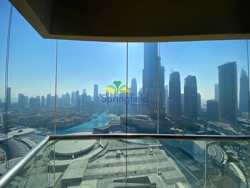 Full Burj & Fountain Views | Best View in Downtown