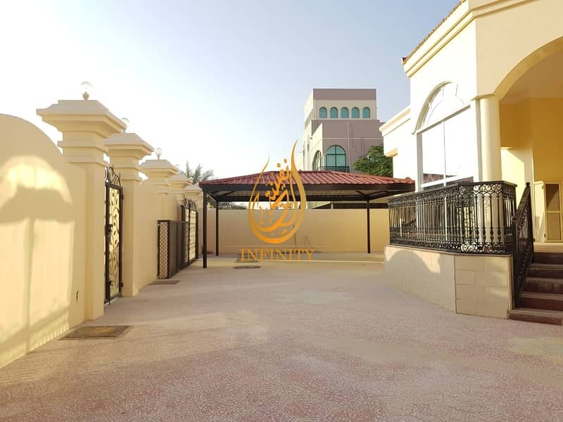 8 Spacious Single Story Four Bedrooms Villa with huge Parking Space
