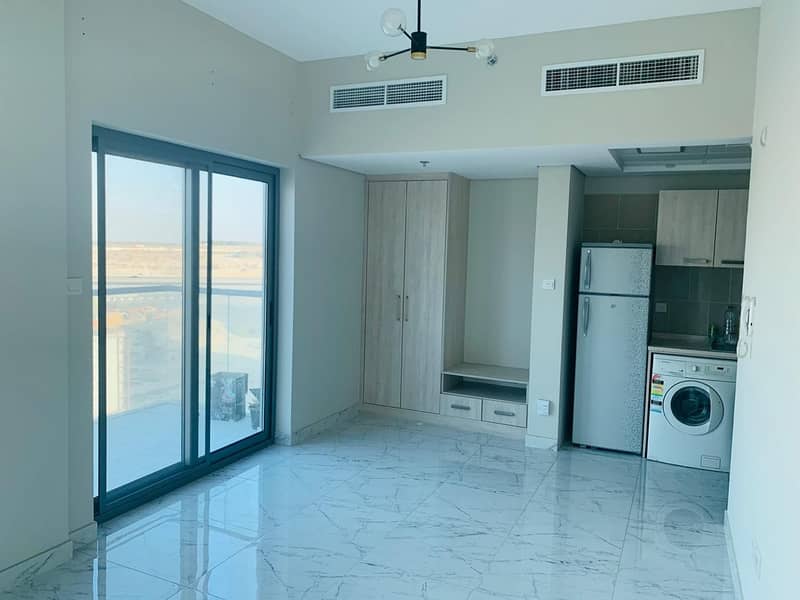 9 Bigger lay out studio with kitchen appliances in Mag 515 Dubai South
