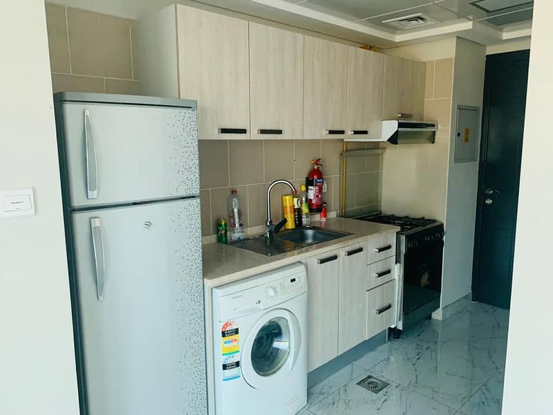 14 Bigger lay out studio with kitchen appliances in Mag 515 Dubai South