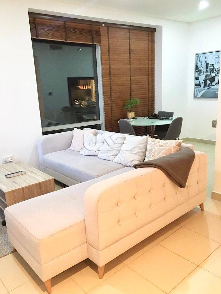 High Floor| Fully Furnished|  Well Maintained |1 Bed Apt