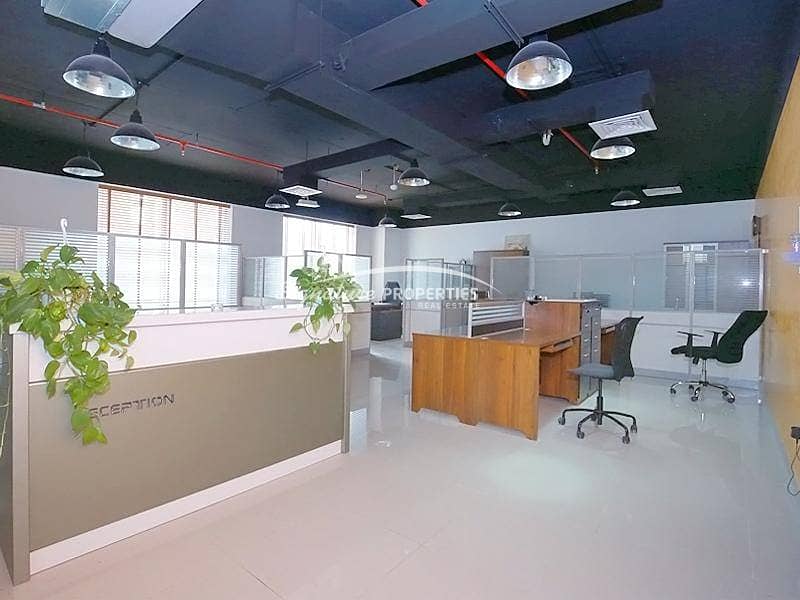 Furnished Office With Parking & AC Free