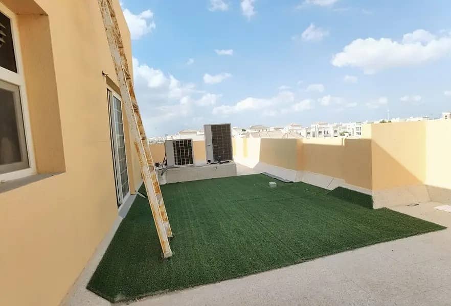 Out class Proper One bedroom Hall with Private Terrace At MBZ City.