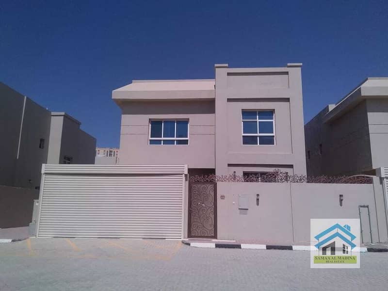 Ajman Corniche Area || Luxury Europiean design  ||   Brand New 5 Bed Rooms Hall  Villa Available For Sale In Ajman Price || 1600,000 || Al Rumaila  Ajman
