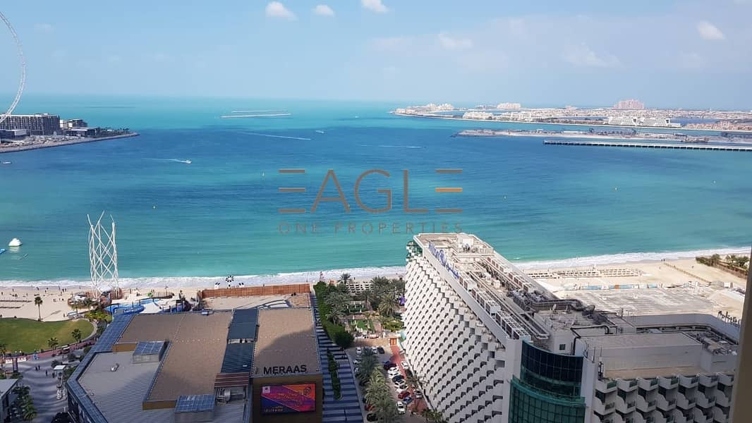 11 Amazing 2 BR in JBR | Full Sea View | Tenanted Unit