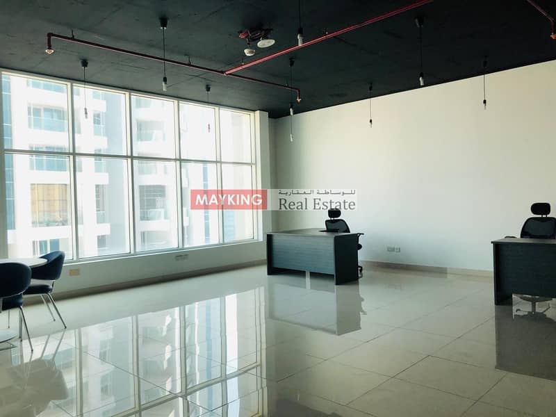 21 Semi Furnished with Burj Khalifa and Lake View for Rent in Clover Bay