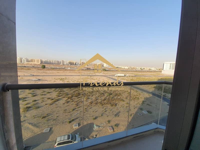 BRAND NEW ONE BEDROOM WITH BALCONY IN FULL FACILITY BUILDING IS FOR RENT AED34000/-YEARLY