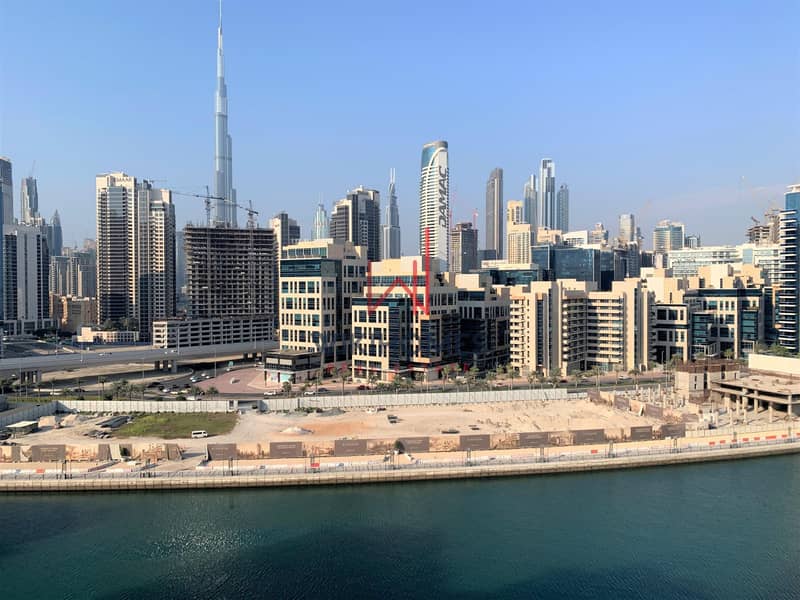 58 Full Canal View | Burj Khalifa View |  High Floor | Flexible Payment Options | Minutes to Dubai Mall