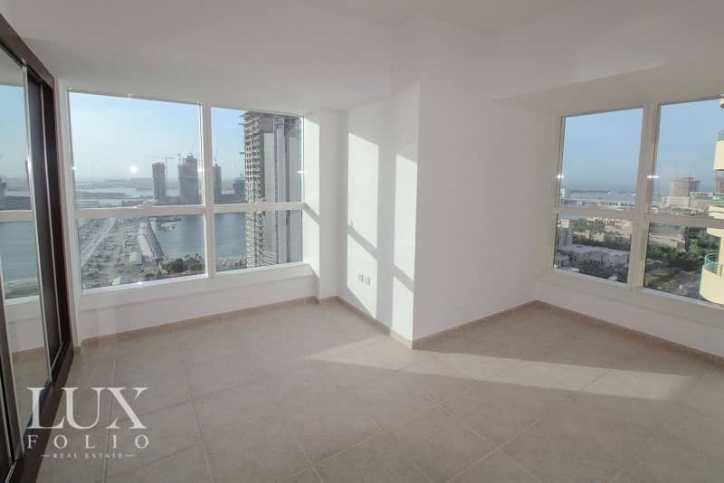 Bright 2BR |Sea View|Very Well Maintained