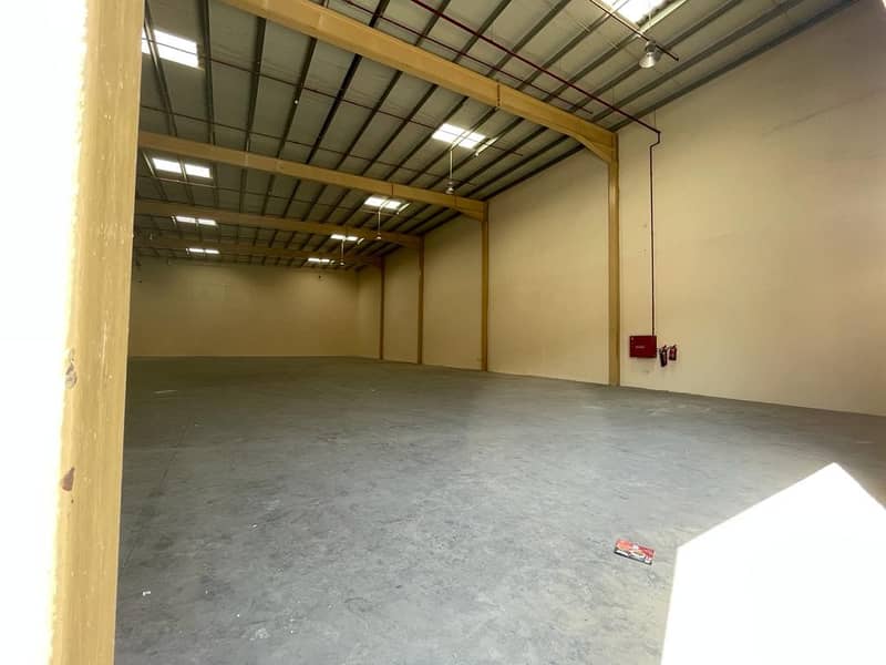 WAREHOUSE FOR RENT 2500 SQRF YEARLY RENT 25,000 Electricity