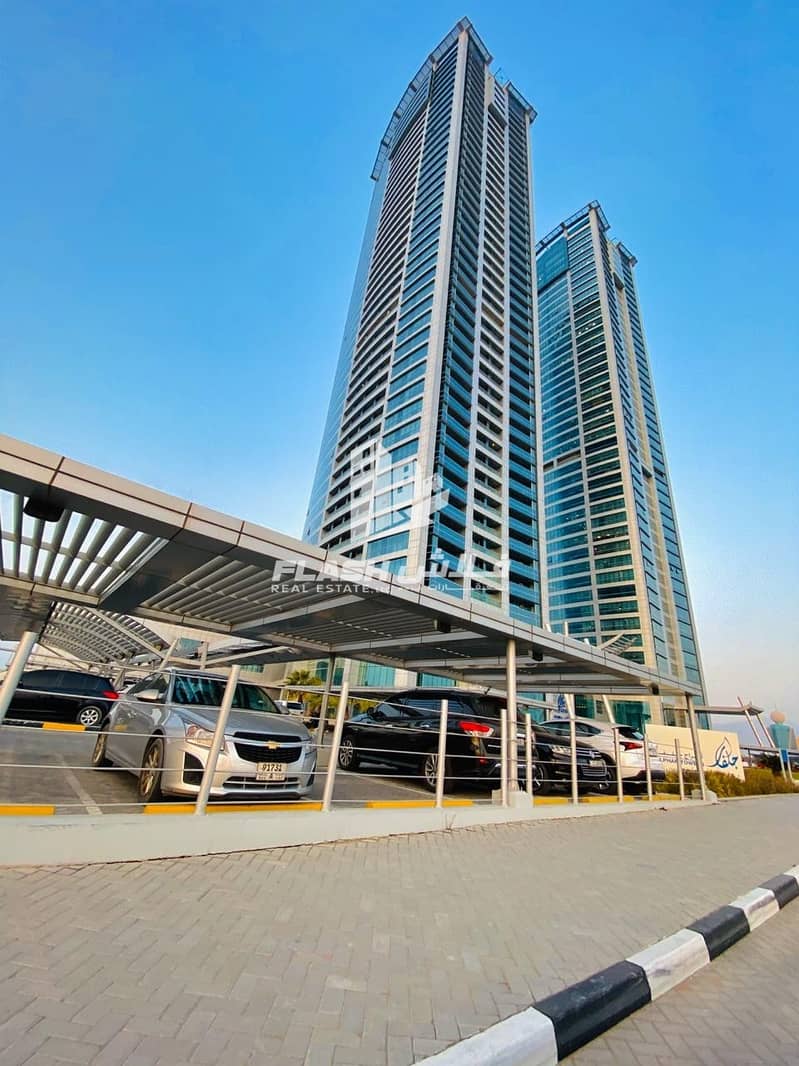 2 Spacious 1BR in Julphar Tower I Double Balcony