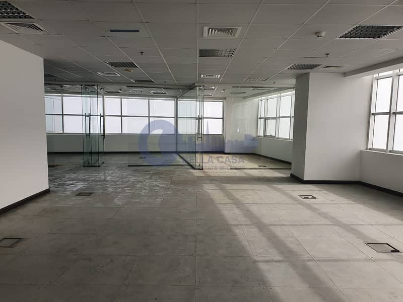 Glass Partitioned | Office Space In Mazaya BB2