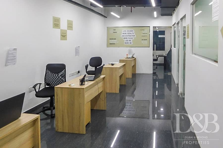 4 Fully Fitted Office Space with Partitions