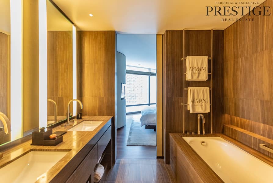 13 Armani Residence | 1 Bed | Fountain & Opera View
